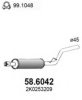 ASSO 58.6042 Middle Silencer